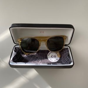 Classic:Specs Logan Whiskey Crystal Sunglasses